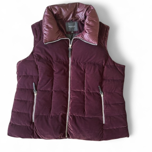 Marc New York Jackets & Blazers - Marc New York women’s burgundy down feather vest. Size 2X​​​​